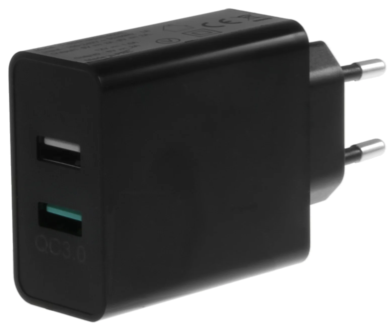 Laturi QC 3.0 (2 x USB-A)