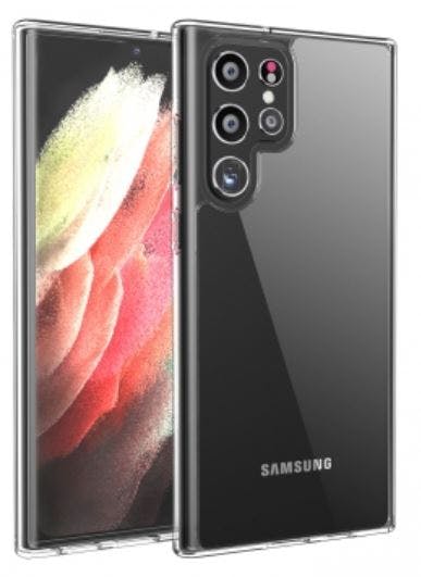 Läpinäkyvä Silikonikuori Samsung Galaxy S22 Ultra